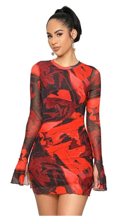 WOMEN FASHION SUMMER DRESS